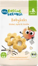 Freche Freunde Babykekse Dinkel, Apfel & Vanille ab dem 8. Monat