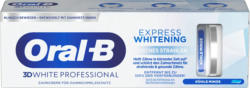 Oral-B Zahnpasta 3D White Professional Express Whitening frisches Strahlen
