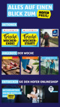HOFER: Flugblatt