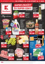 Kaufland Kaufland leták – do 16.09.2025
