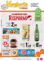 Margherita Conad Campioni del risparmio - al 23.09.2025