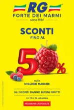 RG Supermarket Sconti fino al 50% - al 26.09.2025