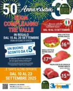 Tre Valli Supermercato Buon Compleanno tre valli! - al 23.09.2025