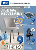 Jysk: Jysk újság érvényessége 14.09.2025-ig - 2025.09.14 napig