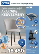 Jysk: Jysk újság érvényessége 14.09.2025-ig - 2025.09.14 napig