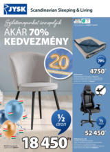 Jysk újság érvényessége 14.09.2025-ig