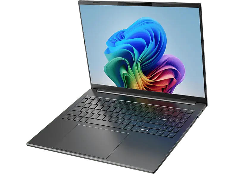 ACER Aspire 16 AI A16-11M-X0TK Notebook Zoll, WUXGA, Qualcomm® Snapdragon™ X X1-26-100 Prozessor, GB RAM, 512 SSD, Windows 11 Home, Adreno™ Onboard Graphics, Steel Gray