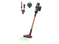 Dyson V16 Piston Animal Staubsauger (1,35 l, Akkulaufzeit: bis zu 70 Minuten im Eco-Modus, Mattes Schwarz/Kupfer)