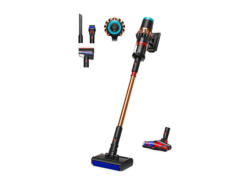 Dyson V16 Piston Animal Submarine Staubsauger (1,35 l, Akkulaufzeit: bis zu 70 Minuten im Eco-Modus, Mattes Schwarz/Kupfer)