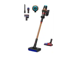 Dyson V16 Piston Animal Submarine Staubsauger (1,35 l, Akkulaufzeit: bis zu 70 Minuten im Eco-Modus, Mattes Schwarz/Kupfer)