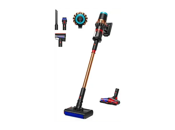 Dyson V16 Piston Animal Submarine Staubsauger (1,35 l, Akkulaufzeit: bis zu 70 Minuten im Eco-Modus, Mattes Schwarz/Kupfer)