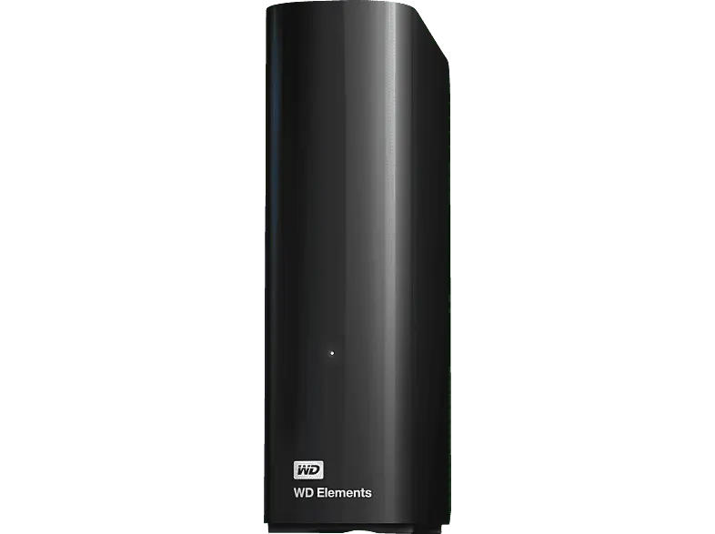 Western Digital Elements Desktopfestplatte, 24 TB, Schwarz; externe Festplatte