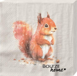 BOLTZE Servietten "Eichhörnchen" (33x33 cm)