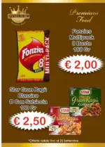 Malinconico Maxi Alimentari Premium food - al 20.09.2025