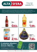 Altasfera Offerte valide dal 10 al 23 settembre 2025 - al 23.09.2025