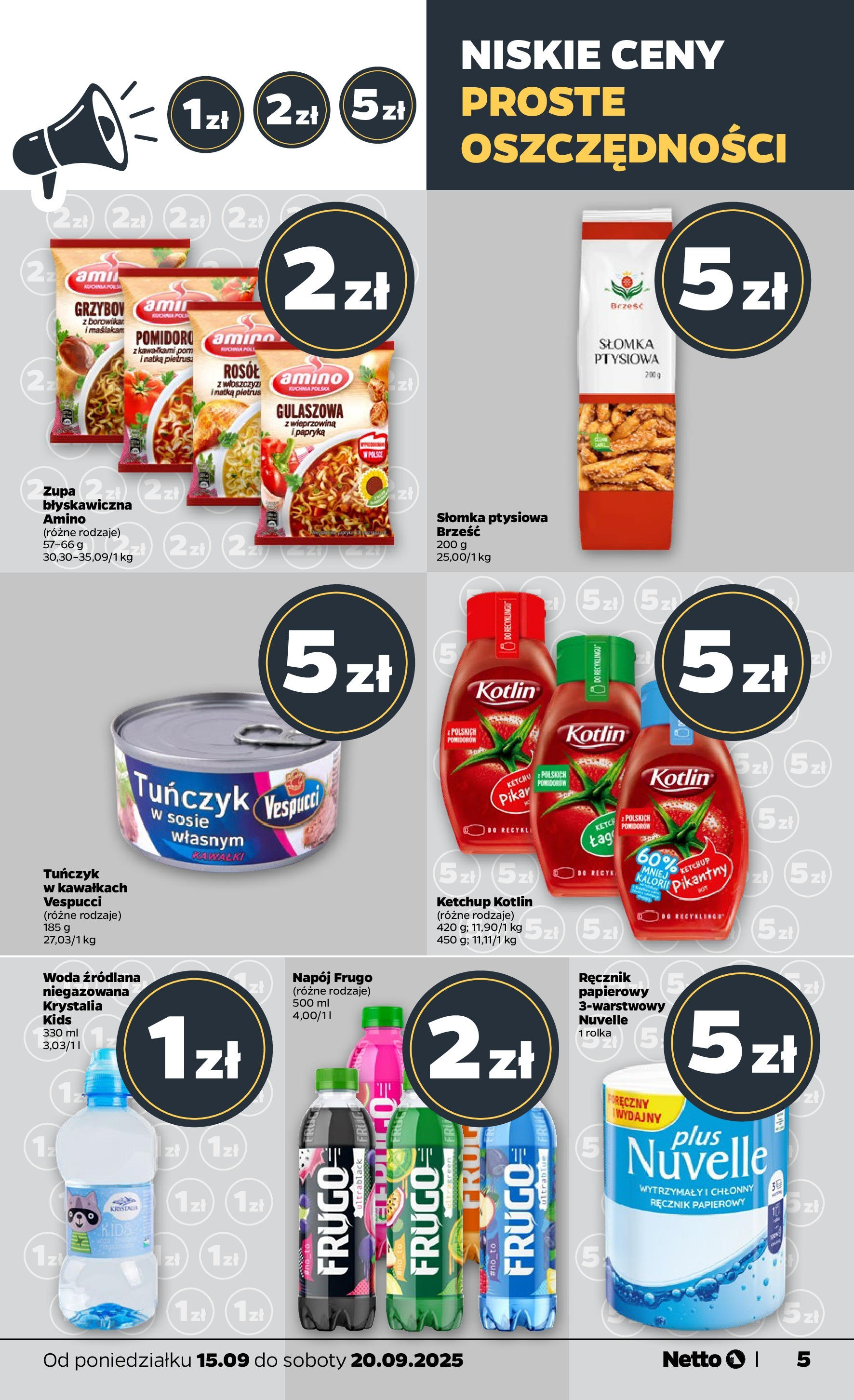 Netto - NETTO T38A ważne do 20.09 od 14.09.2025 - Aktualne promocje | Strona: 5