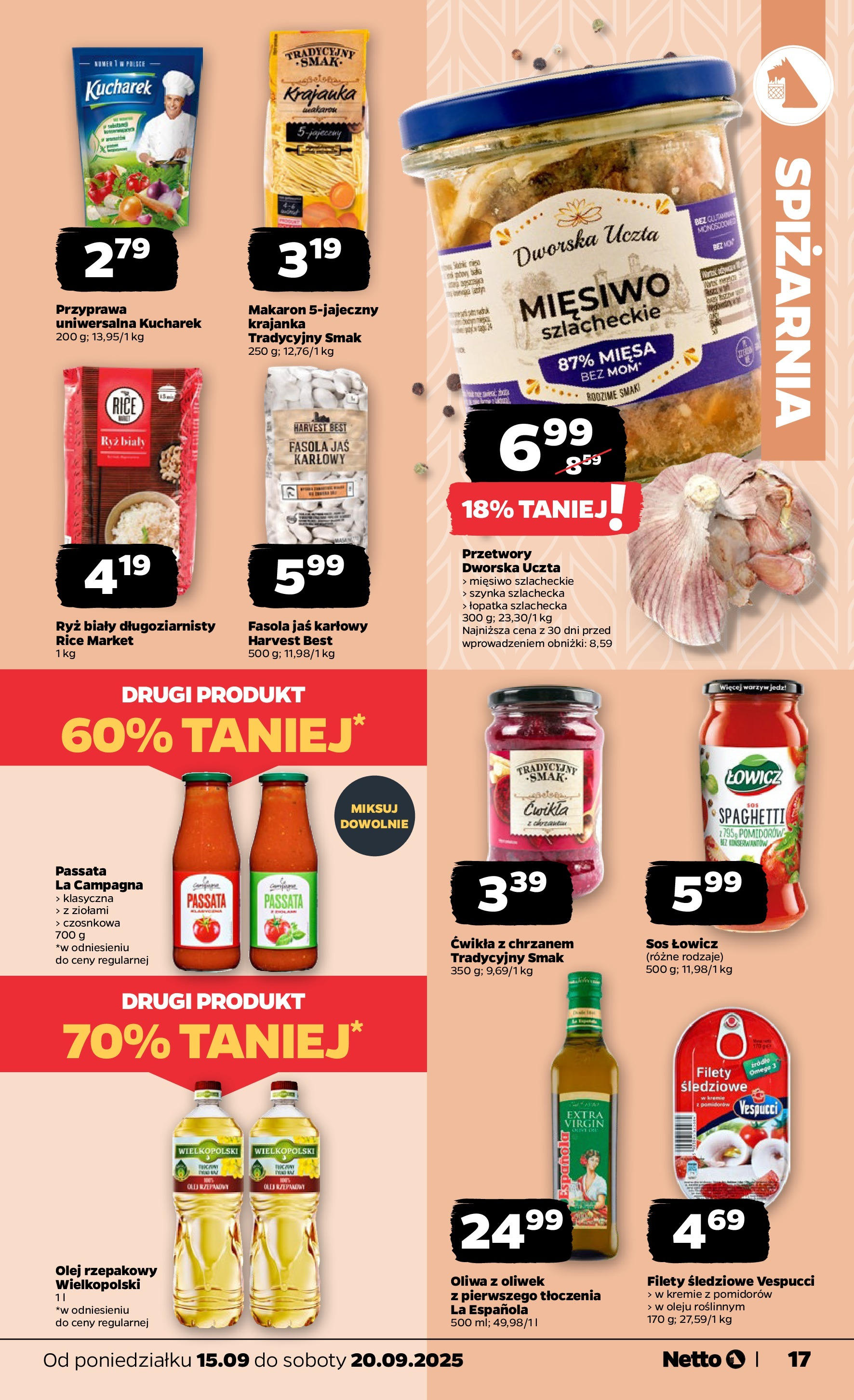 Netto - NETTO T38A ważne do 20.09 od 14.09.2025 - Aktualne promocje | Strona: 17
