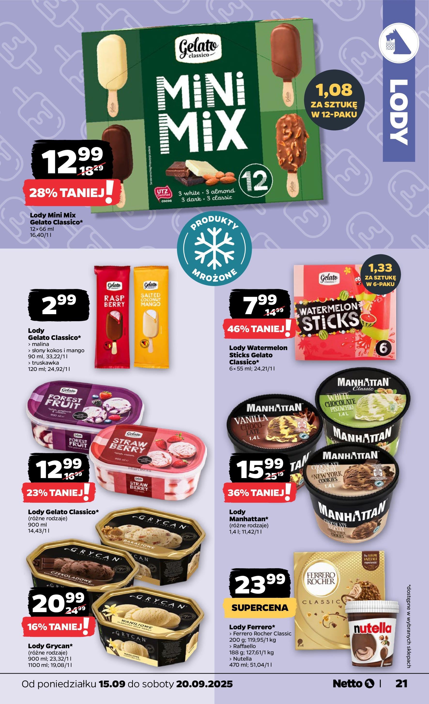 Netto - NETTO T38A ważne do 20.09 od 14.09.2025 - Aktualne promocje | Strona: 21