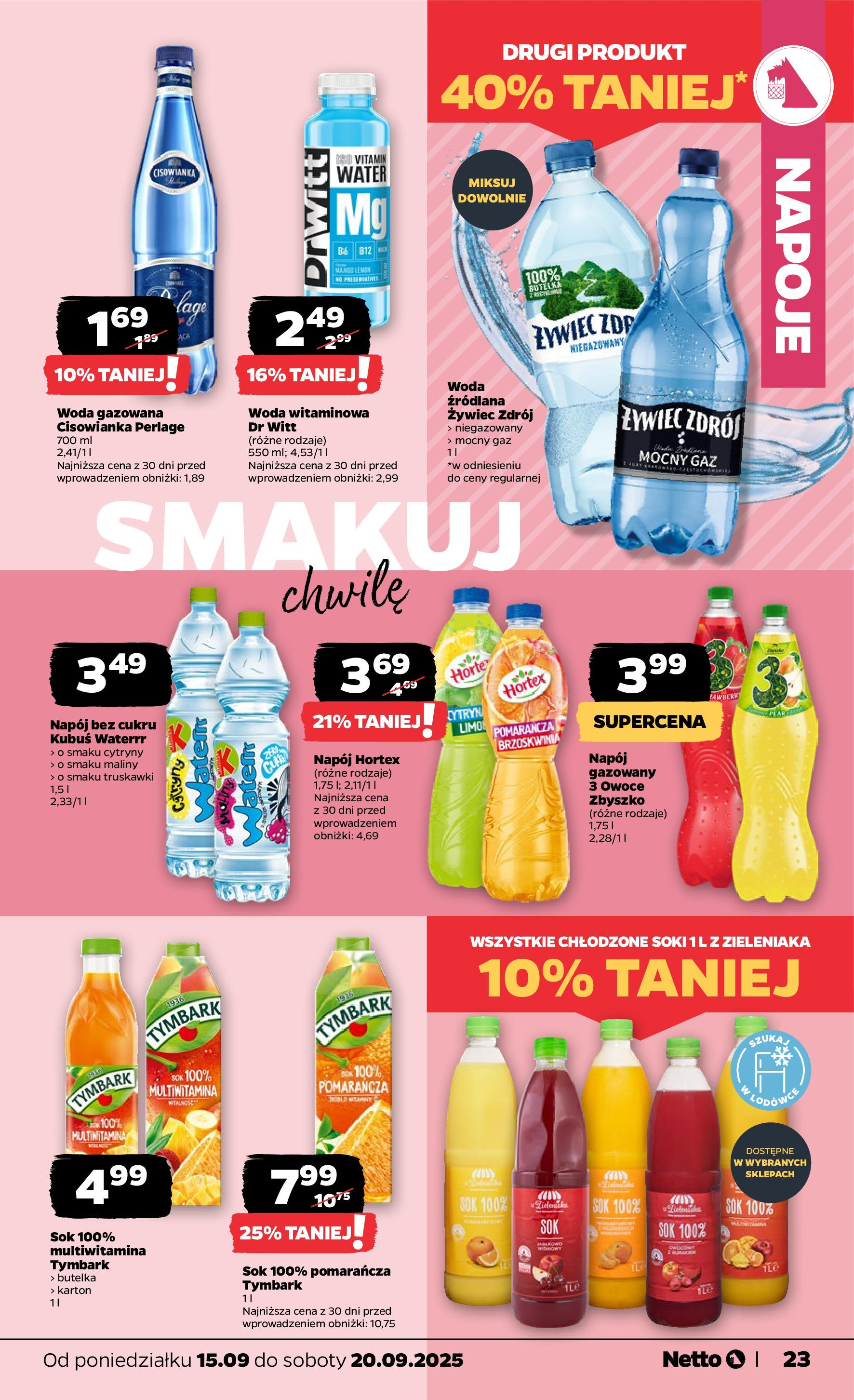 Netto - NETTO T38A ważne do 20.09 od 14.09.2025 - Aktualne promocje | Strona: 23