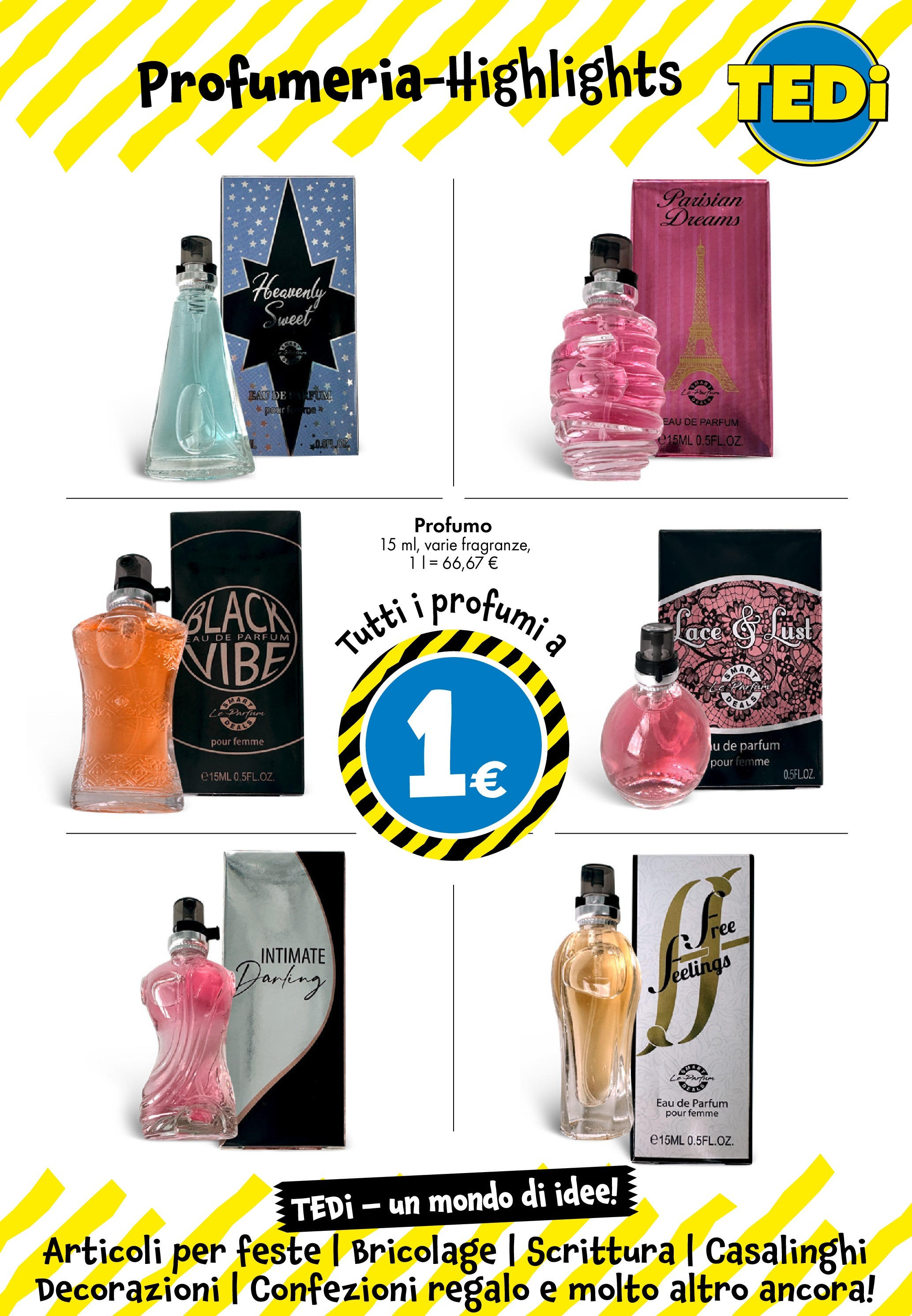 TEDi - TEDi volantino fino al 18.09.2025 dal 11/09/2025 anteprima > nuovo offerte!β³ | Pagina: 12 | Prodotti: Profumo, Decorazioni Nuovo TEDi - TEDi volantino fino al 18.09.2025 dal 11/09/2025 > offerte anteprima ποΈ | Pagina: 12 | Prodotti: Profumo, Decorazioni