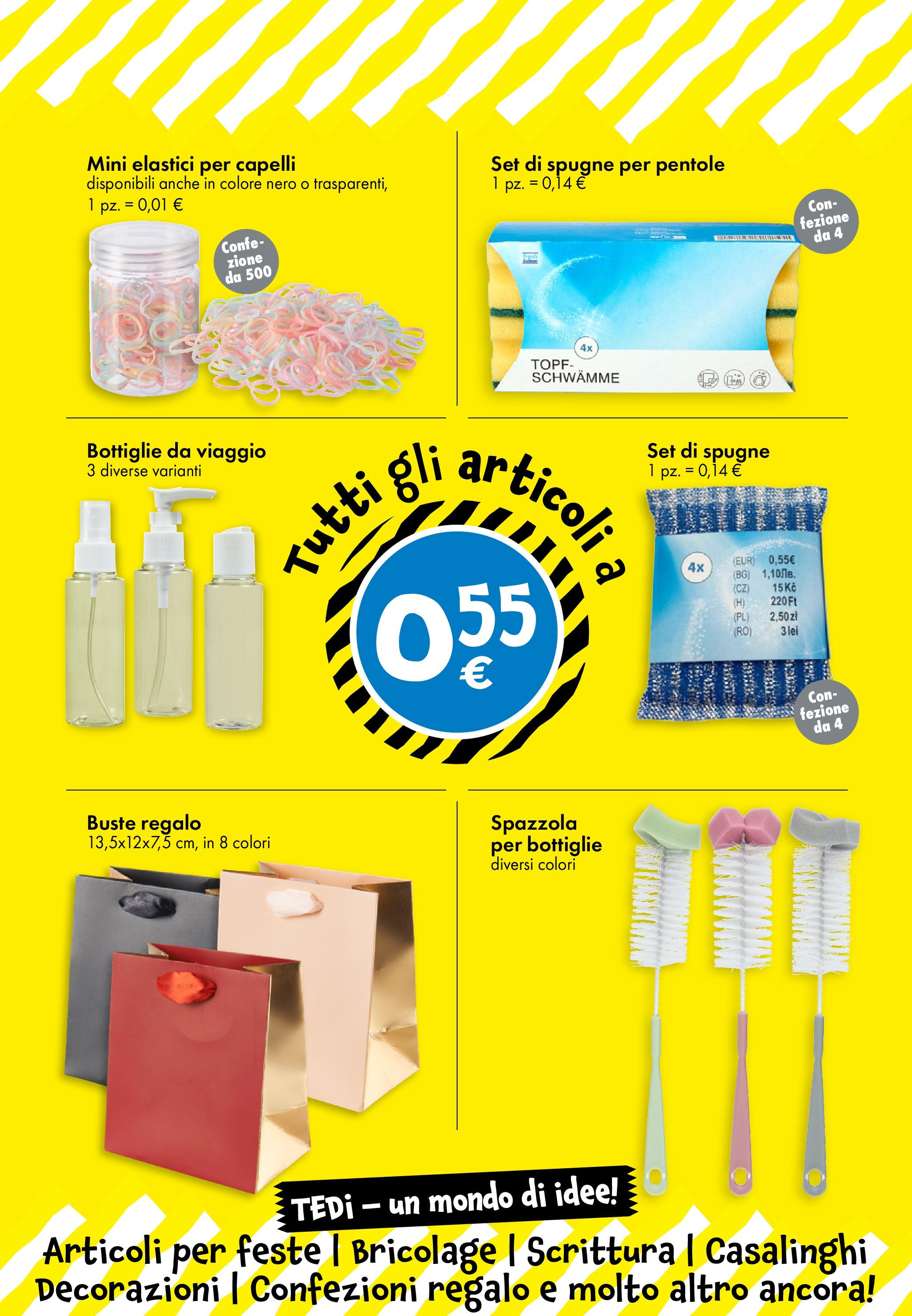 TEDi - TEDi volantino fino al 18.09.2025 dal 11/09/2025 anteprima > nuovo offerte!β³ | Pagina: 13 | Prodotti: Spazzola, Elastici, Decorazioni Nuovo TEDi - TEDi volantino fino al 18.09.2025 dal 11/09/2025 > offerte anteprima ποΈ | Pagina: 13 | Prodotti: Spazzola, Elastici, Decorazioni