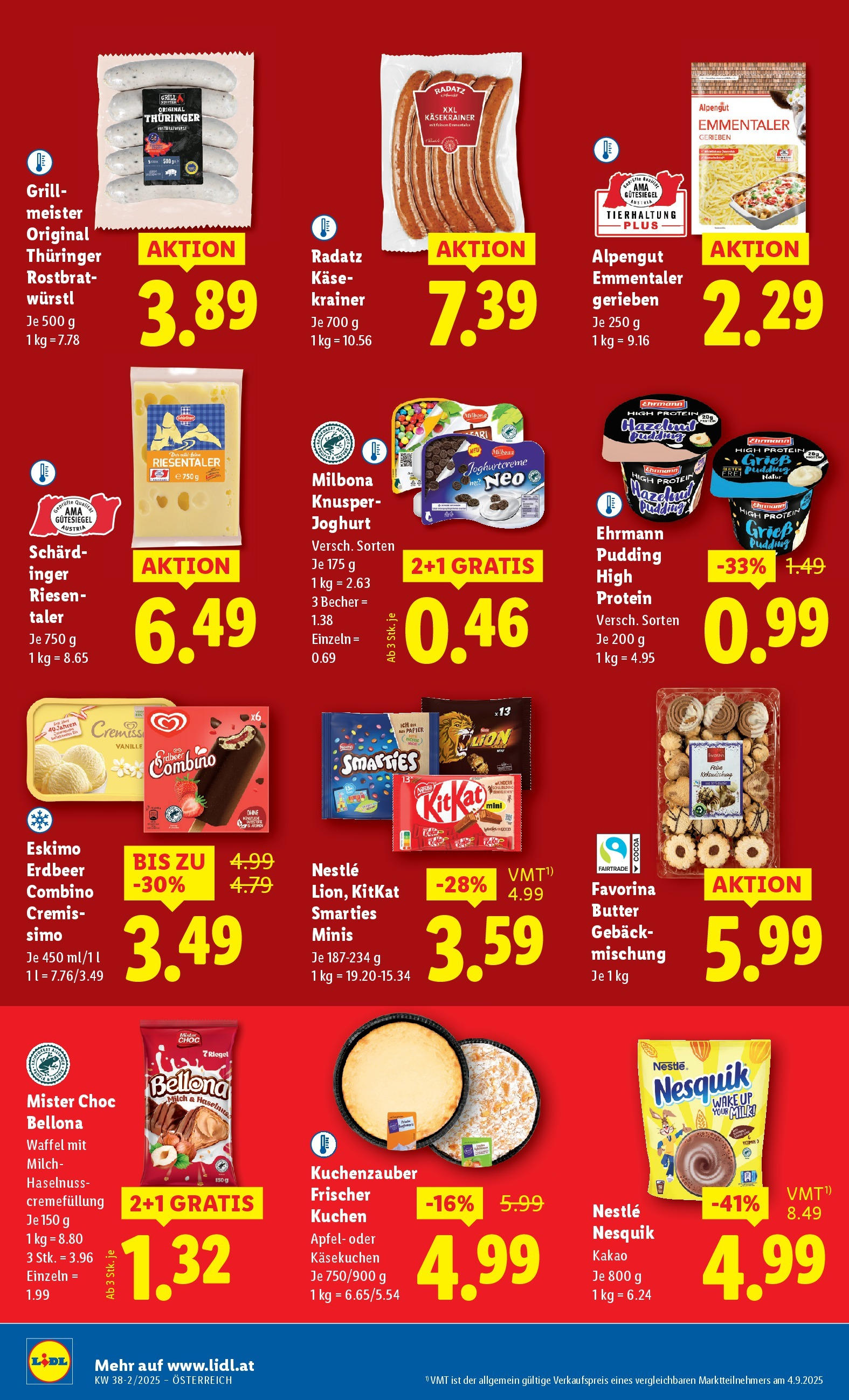 Lidl - Lidl: Flugblatt in deiner Nähe ab 17.09.2025 - Angebote ab donnerstag | Seite: 8