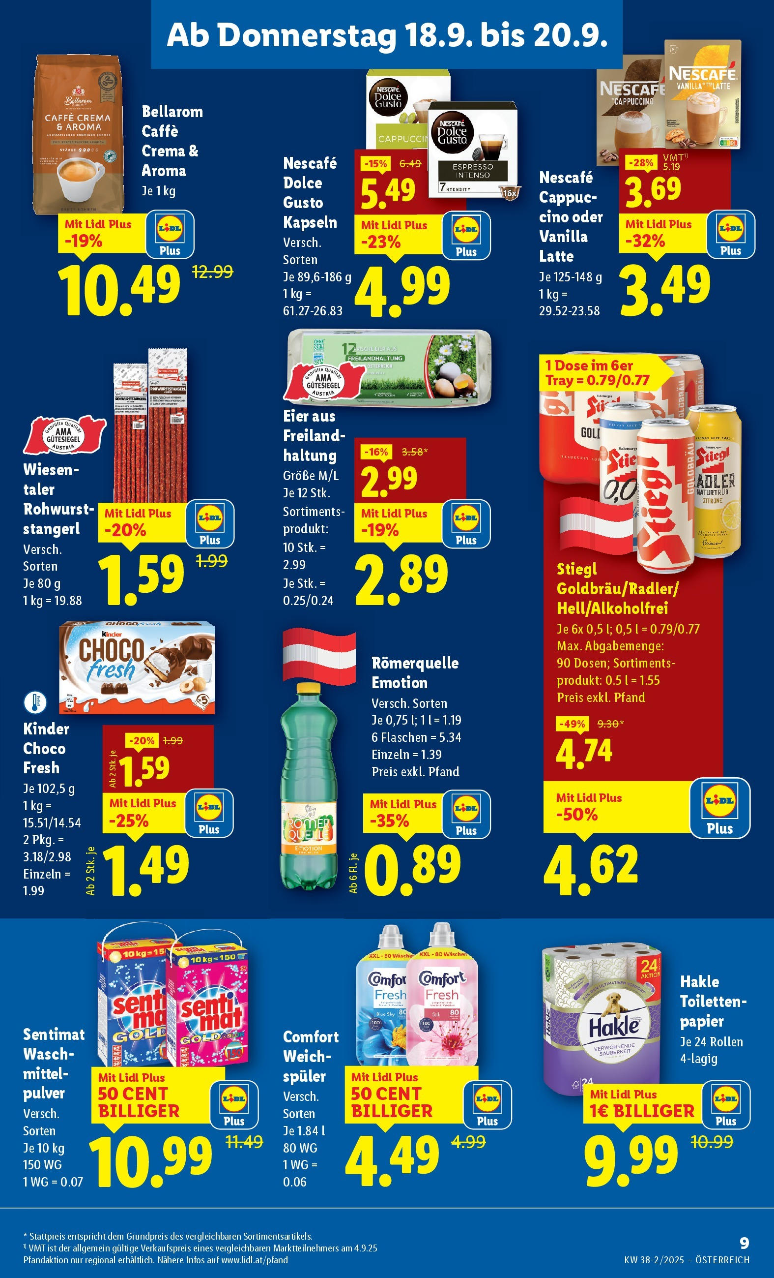 Lidl - Lidl: Flugblatt in deiner Nähe ab 17.09.2025 - Angebote ab donnerstag | Seite: 11