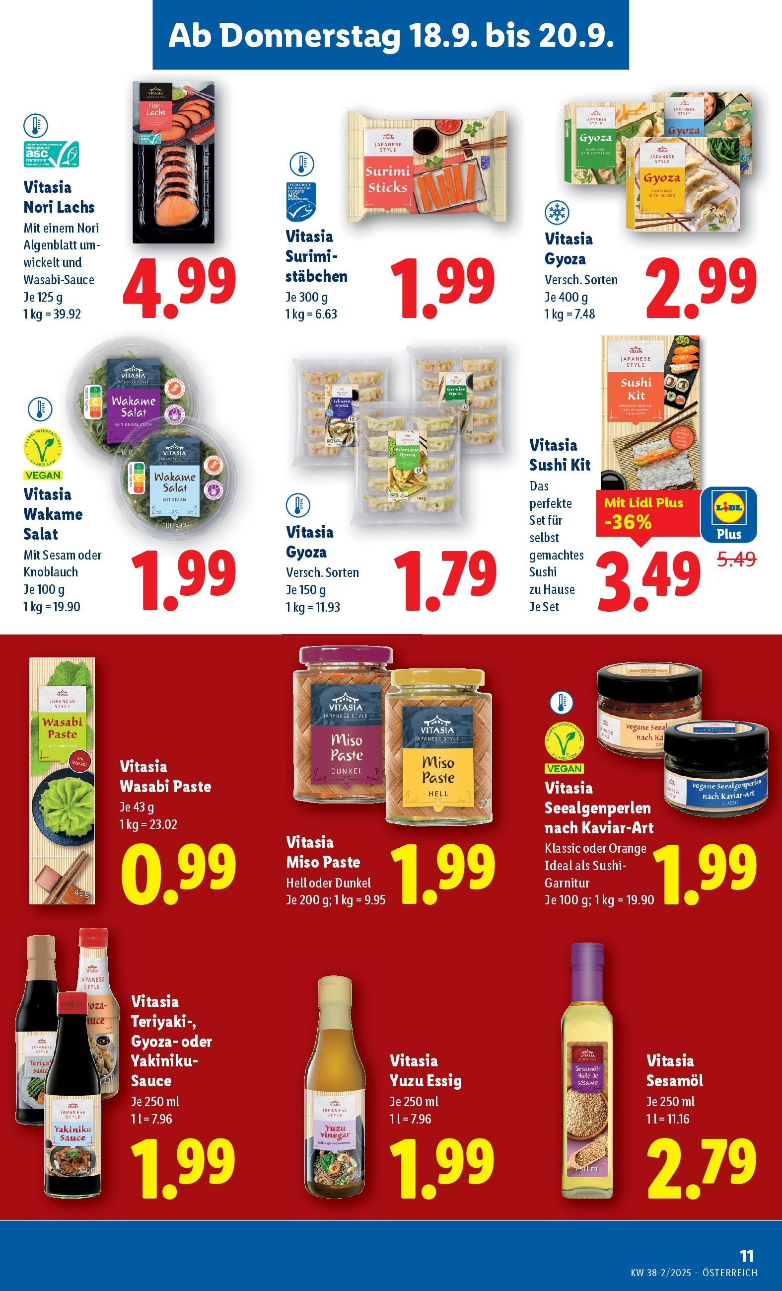 Lidl - Lidl: Flugblatt in deiner Nähe ab 17.09.2025 - Angebote ab donnerstag | Seite: 13
