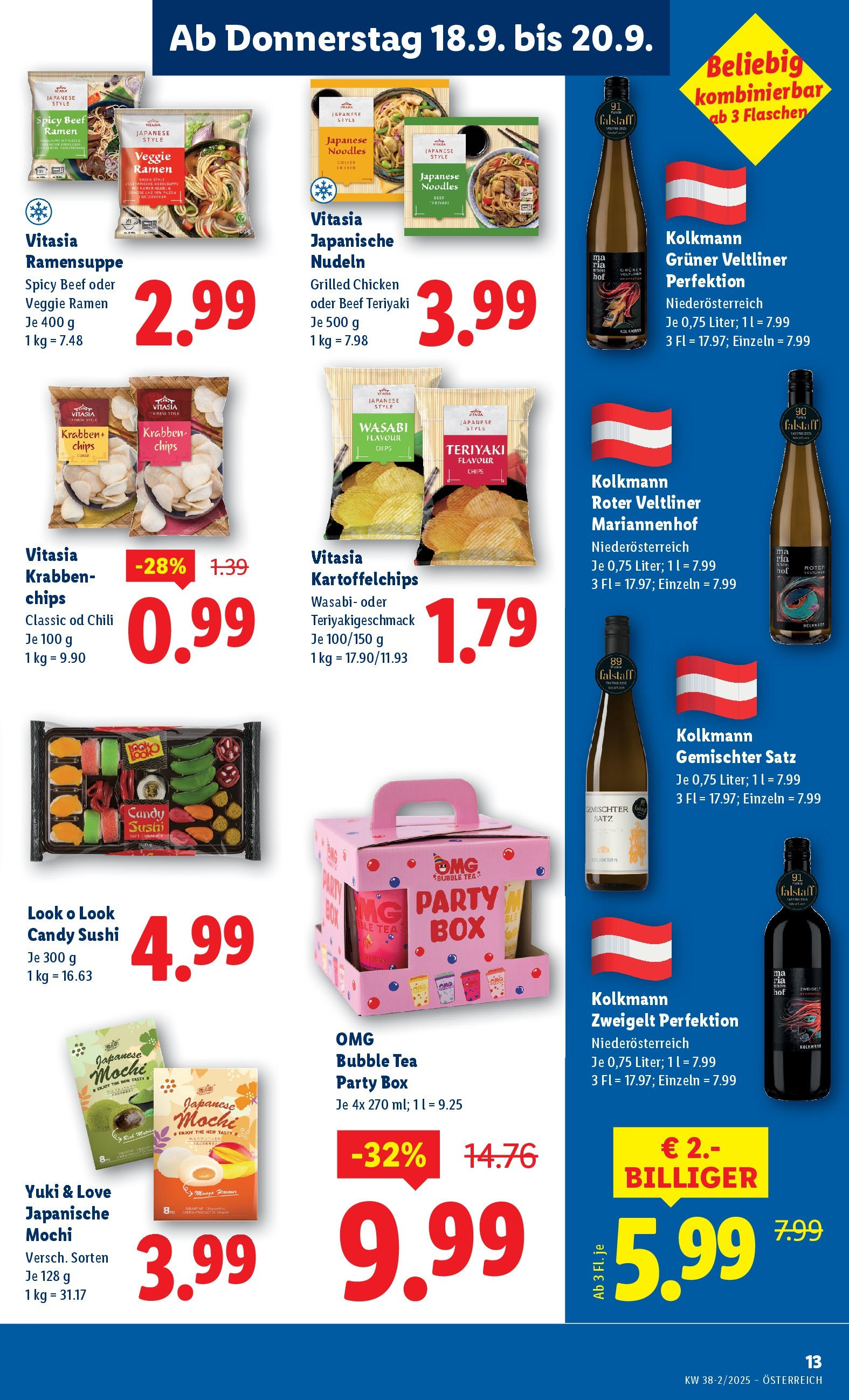 Lidl - Lidl: Flugblatt in deiner Nähe ab 17.09.2025 - Angebote ab donnerstag | Seite: 15