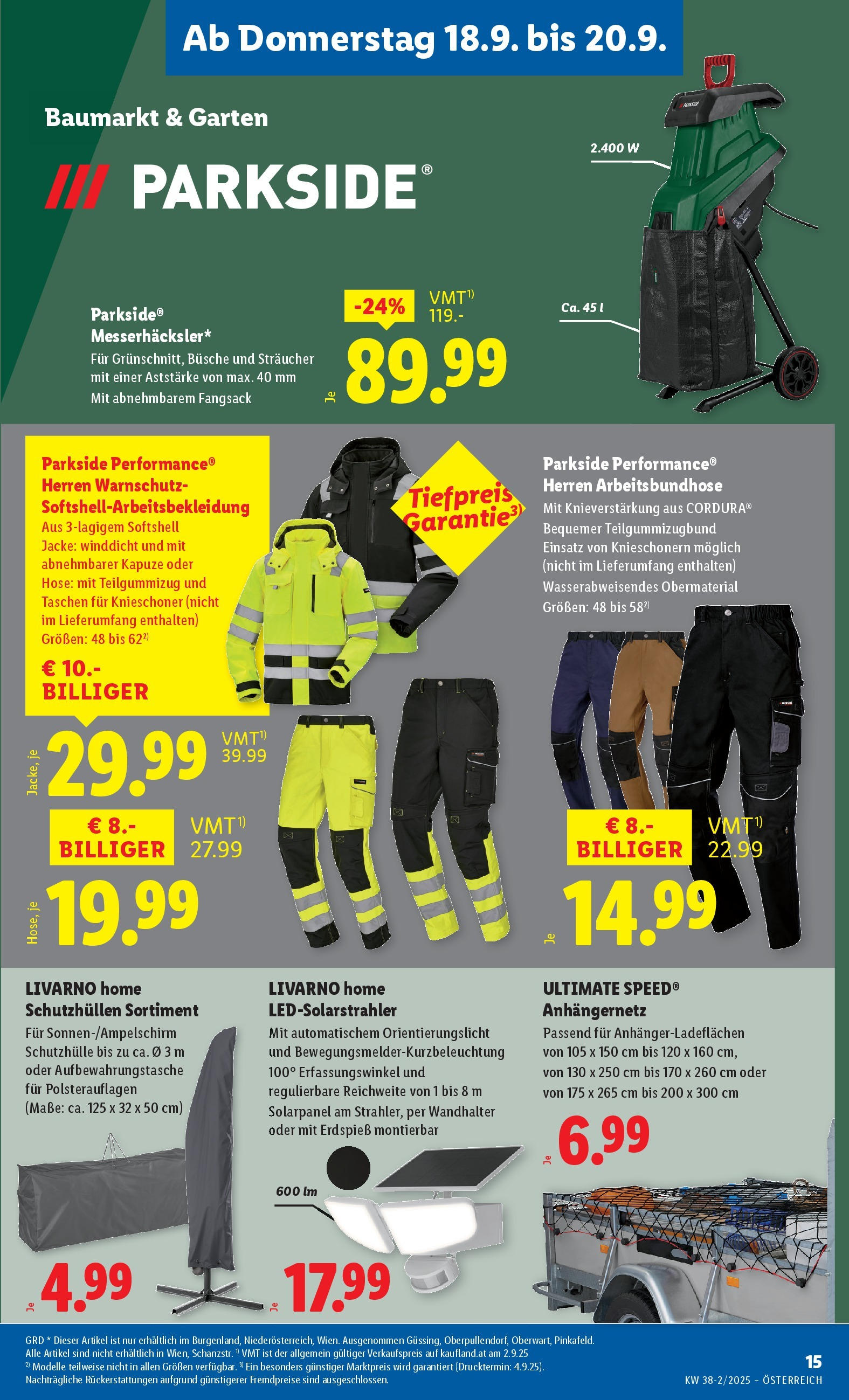 Lidl - Lidl: Flugblatt in deiner Nähe ab 17.09.2025 - Angebote ab donnerstag | Seite: 17