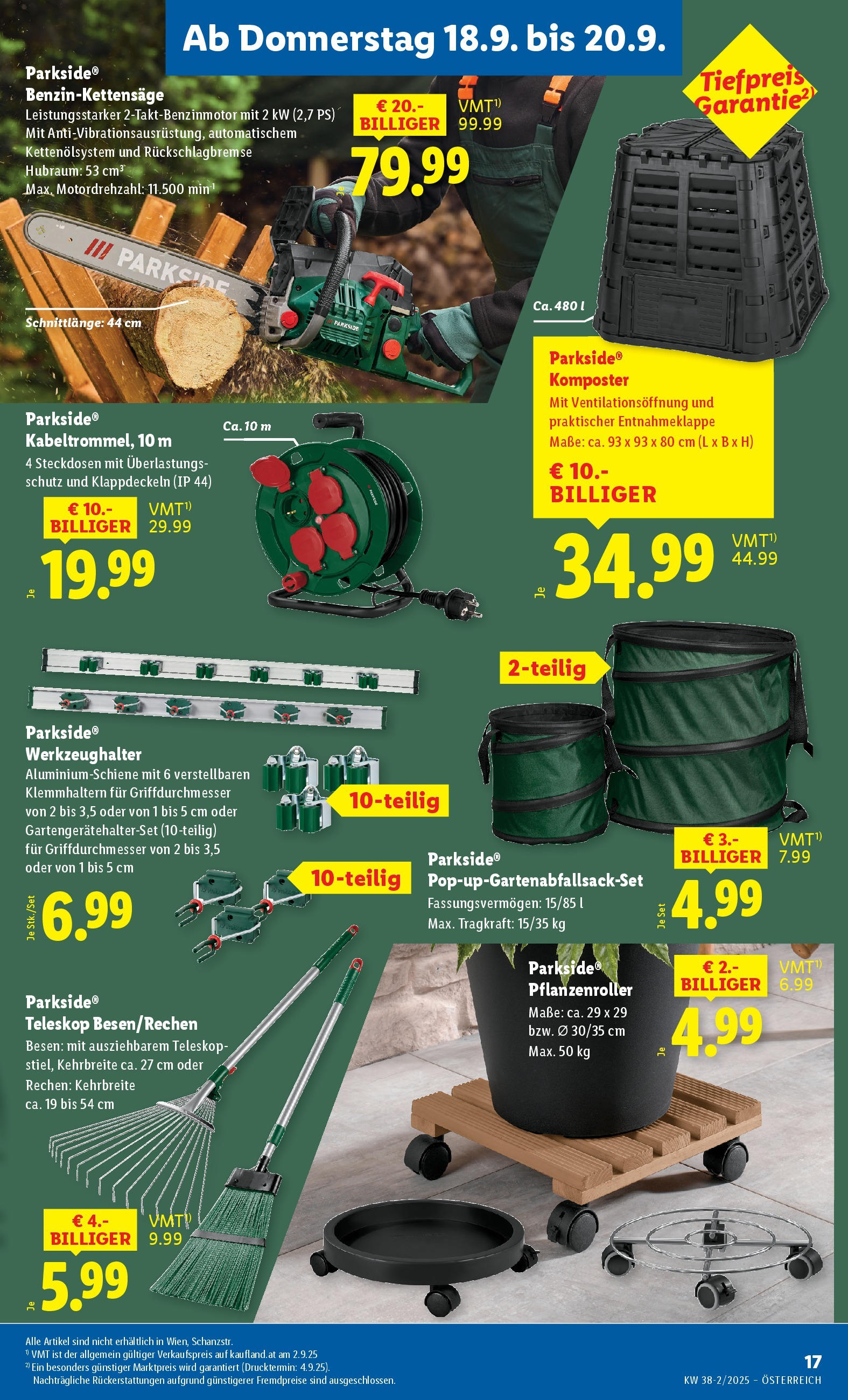Lidl - Lidl: Flugblatt in deiner Nähe ab 17.09.2025 - Angebote ab donnerstag | Seite: 19