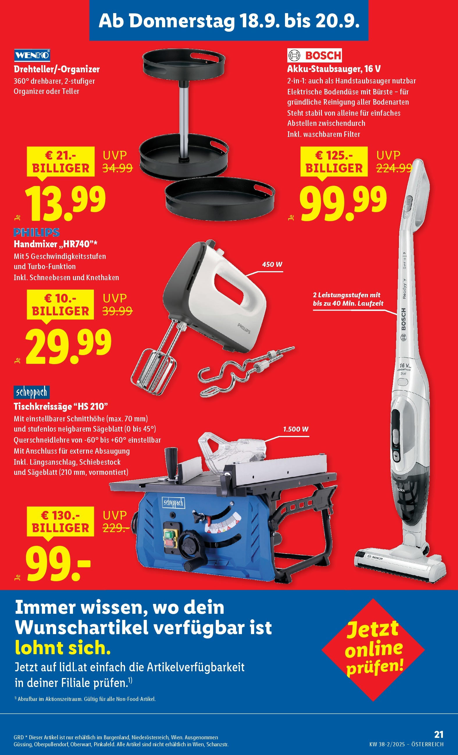 Lidl - Lidl: Flugblatt in deiner Nähe ab 17.09.2025 - Angebote ab donnerstag | Seite: 23