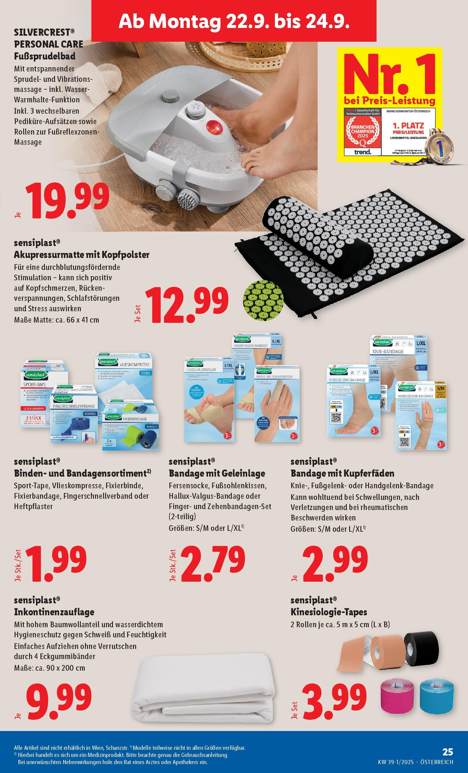 Lidl - Lidl: Flugblatt in deiner Nähe ab 17.09.2025 - Angebote ab donnerstag | Seite: 29