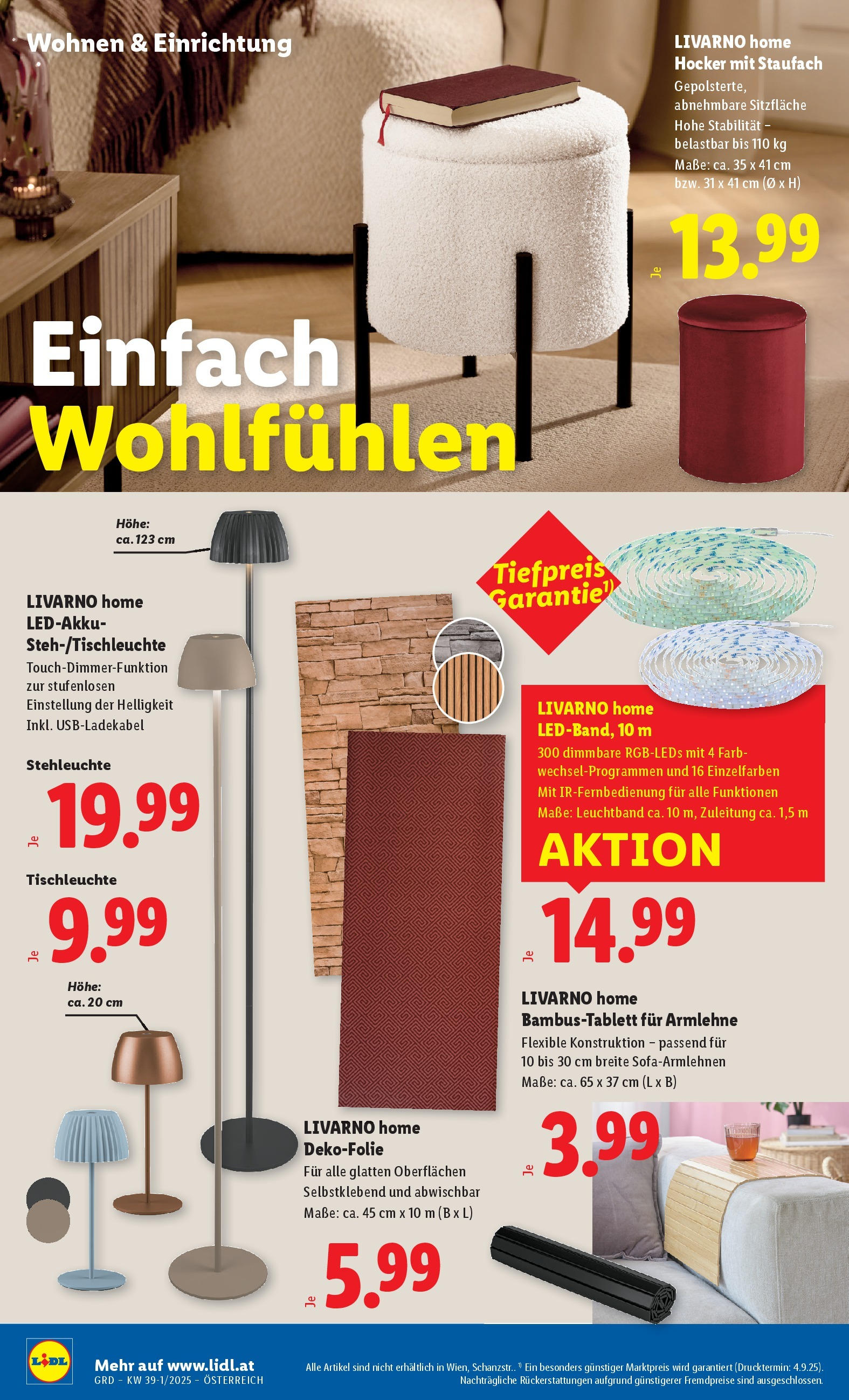 Lidl - Lidl: Flugblatt in deiner Nähe ab 17.09.2025 - Angebote ab donnerstag | Seite: 30