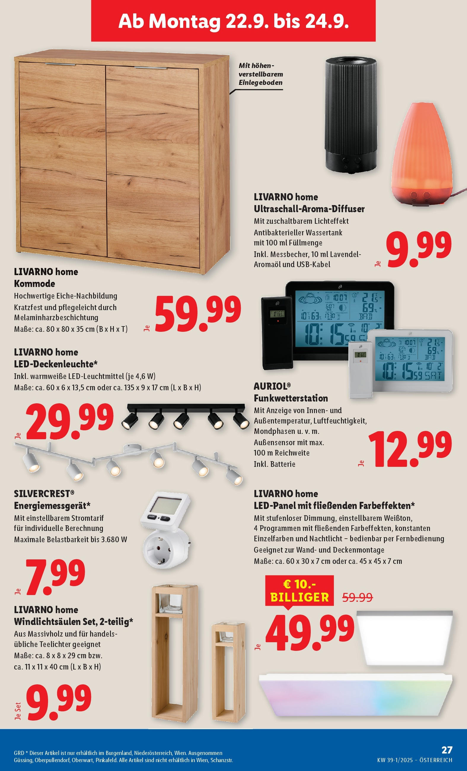 Lidl - Lidl: Flugblatt in deiner Nähe ab 17.09.2025 - Angebote ab donnerstag | Seite: 31