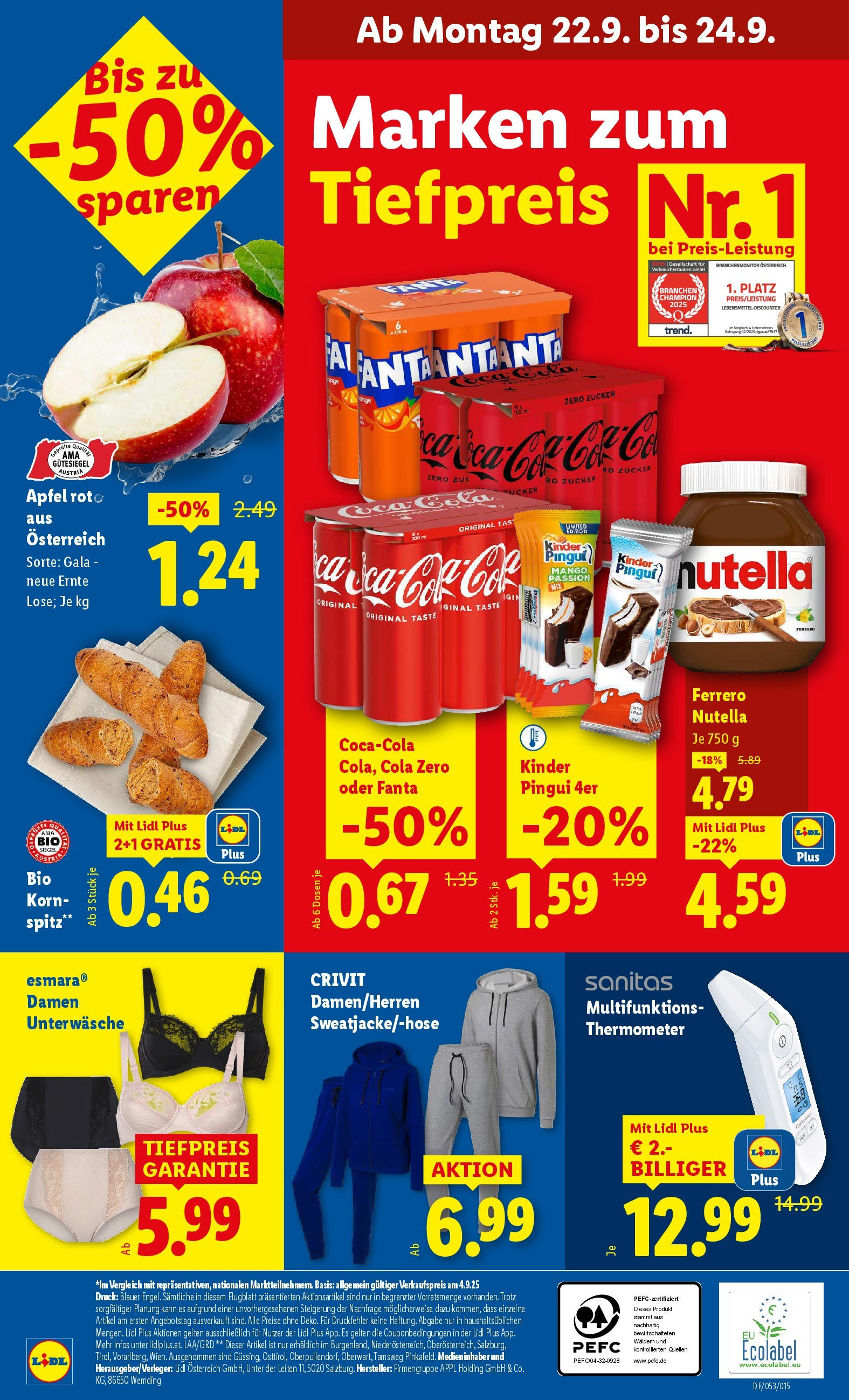 Lidl - Lidl: Flugblatt in deiner Nähe ab 17.09.2025 - Angebote ab donnerstag | Seite: 40