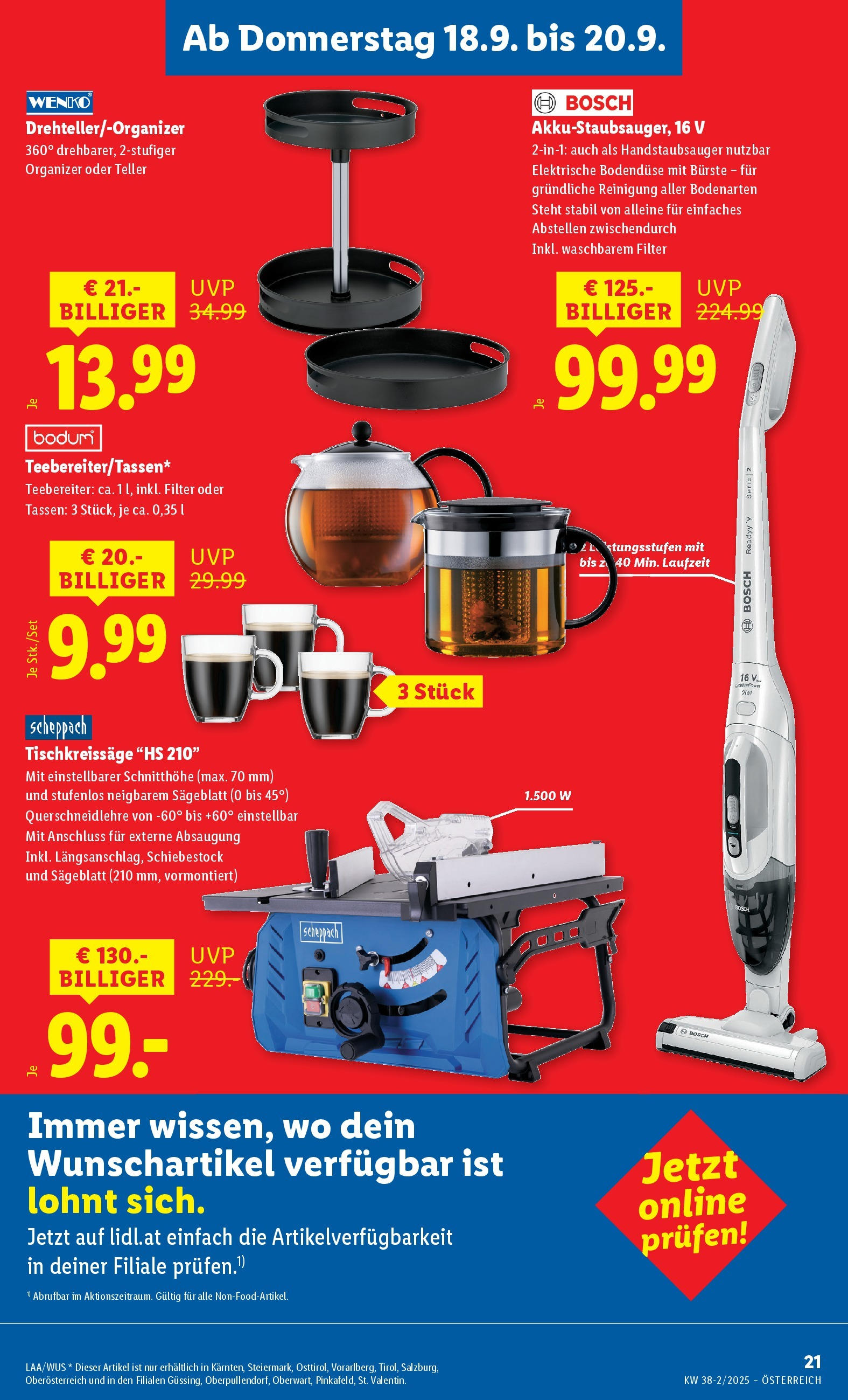 Lidl - Lidl: Flugblatt in deiner Nähe ab 17.09.2025 - Angebote ab donnerstag | Seite: 23