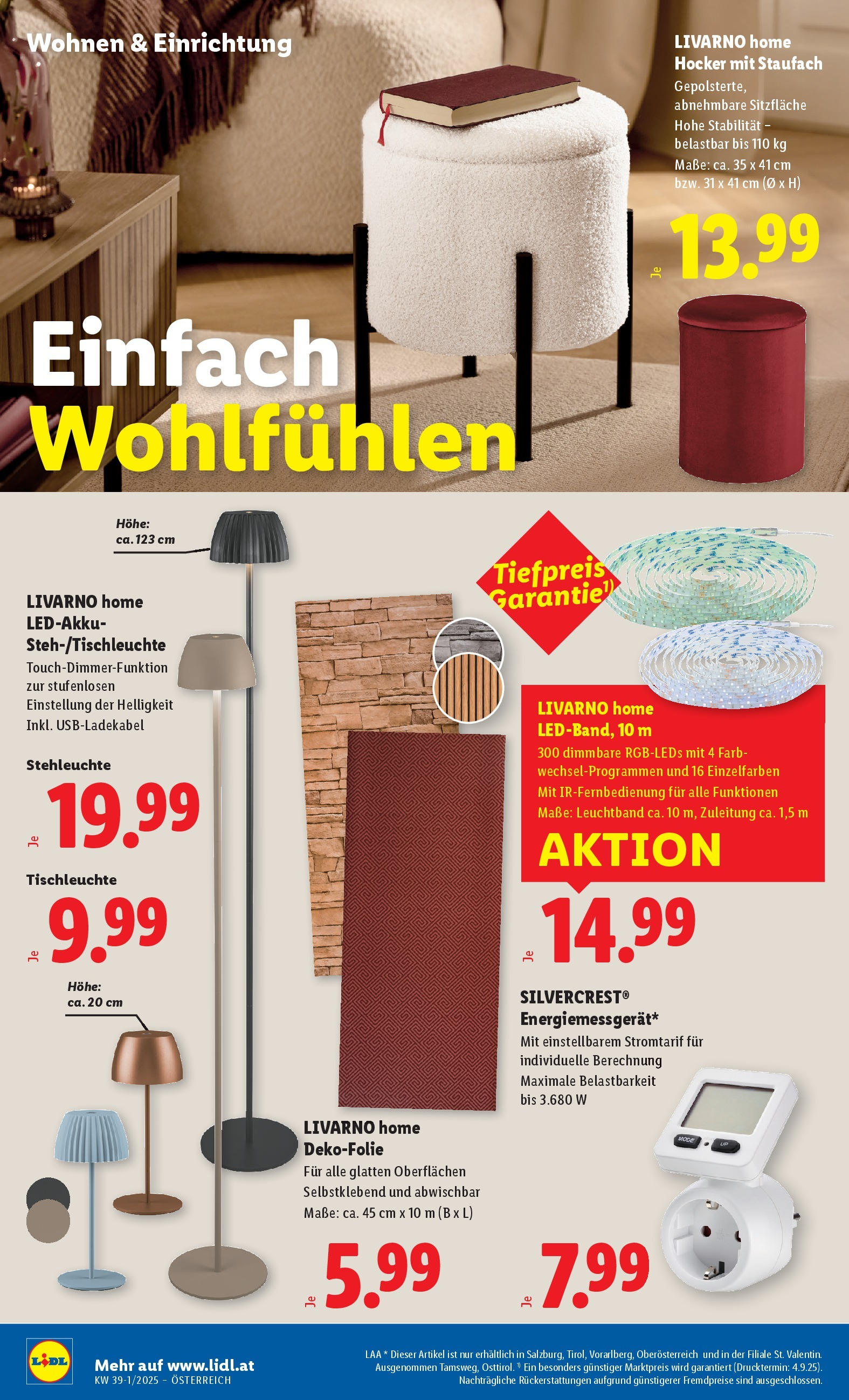 Lidl - Lidl: Flugblatt in deiner Nähe ab 17.09.2025 - Angebote ab donnerstag | Seite: 30