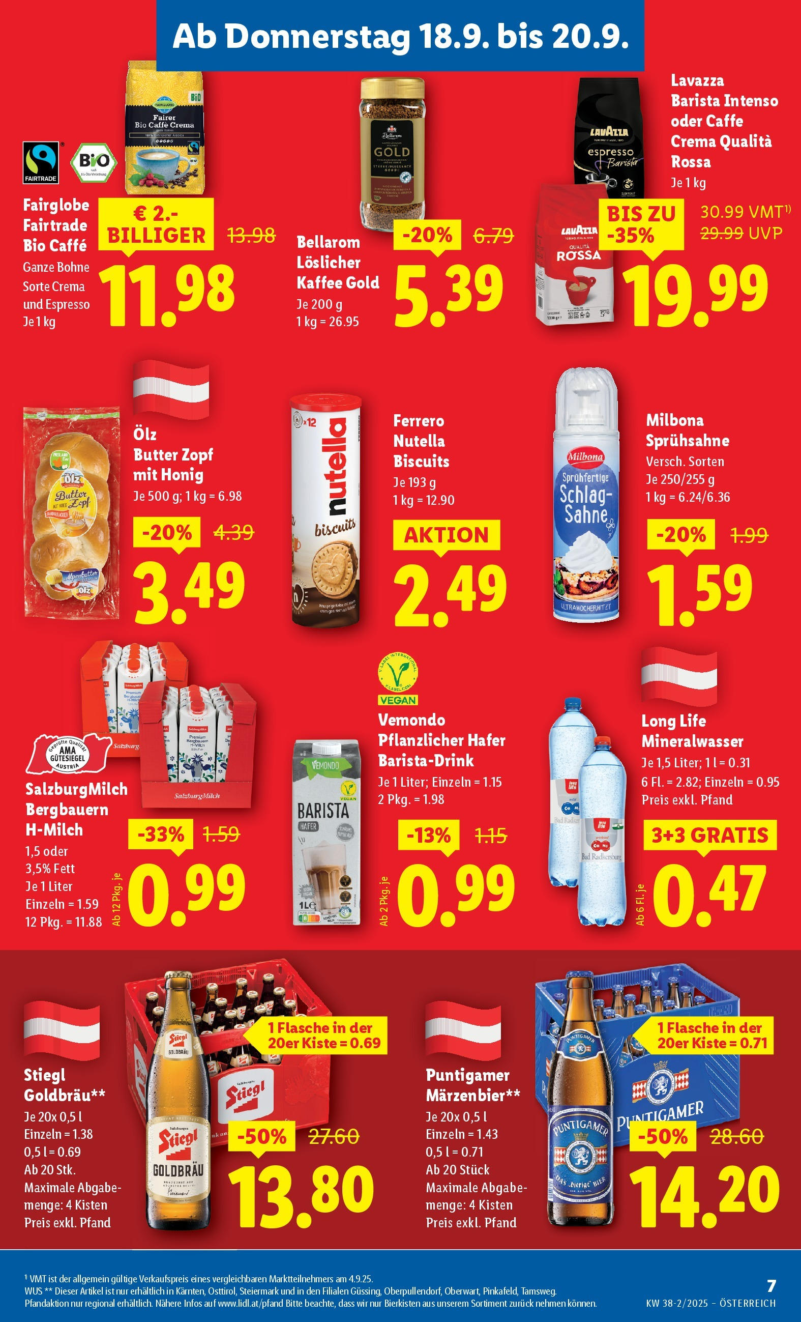 Lidl - Lidl: Flugblatt in deiner Nähe ab 17.09.2025 - Angebote ab donnerstag | Seite: 9