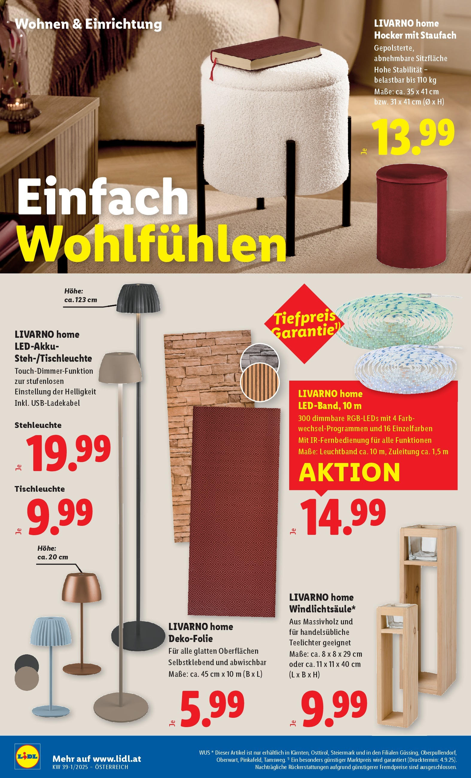 Lidl - Lidl: Flugblatt in deiner Nähe ab 17.09.2025 - Angebote ab donnerstag | Seite: 30