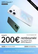 LDLC Jusqu'à 200€ remboursés avec OPPO - au 30.09.2025