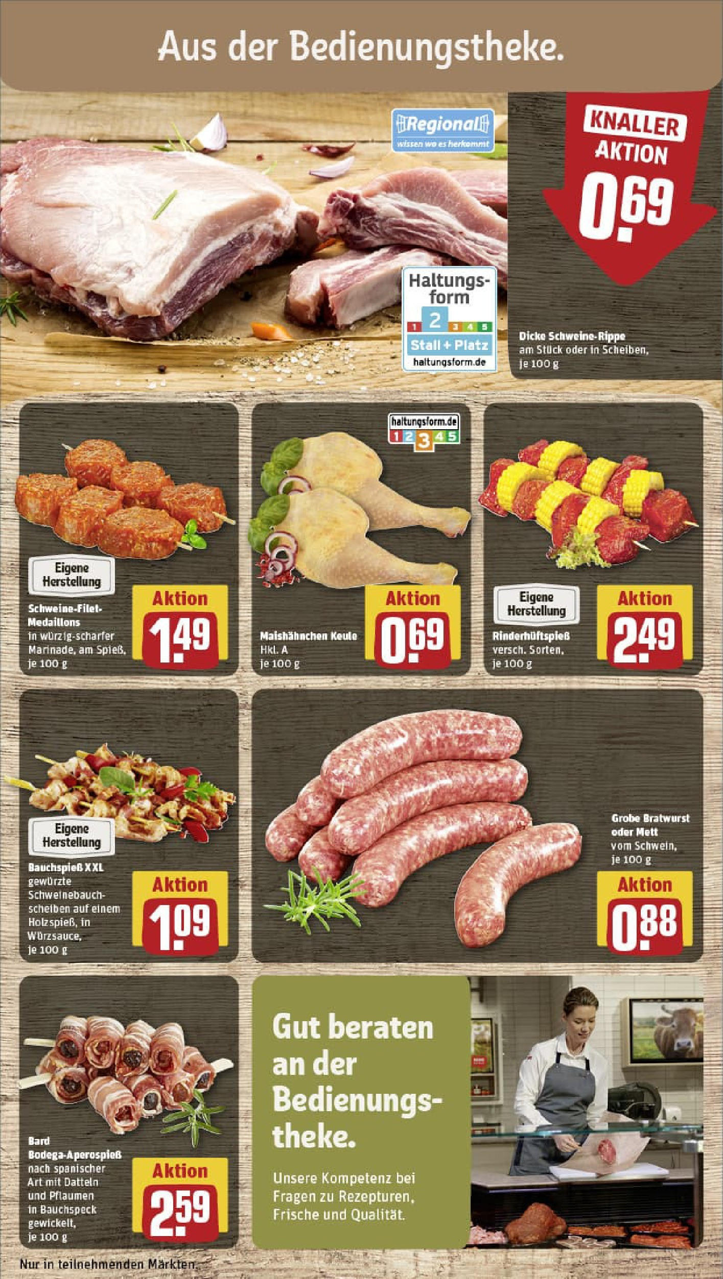 REWE Prospekt ab 14.09.2025 zum Blättern » Angebote | Seite: 10 | Produkte: Pflaumen, Schweinebauch, Bratwurst