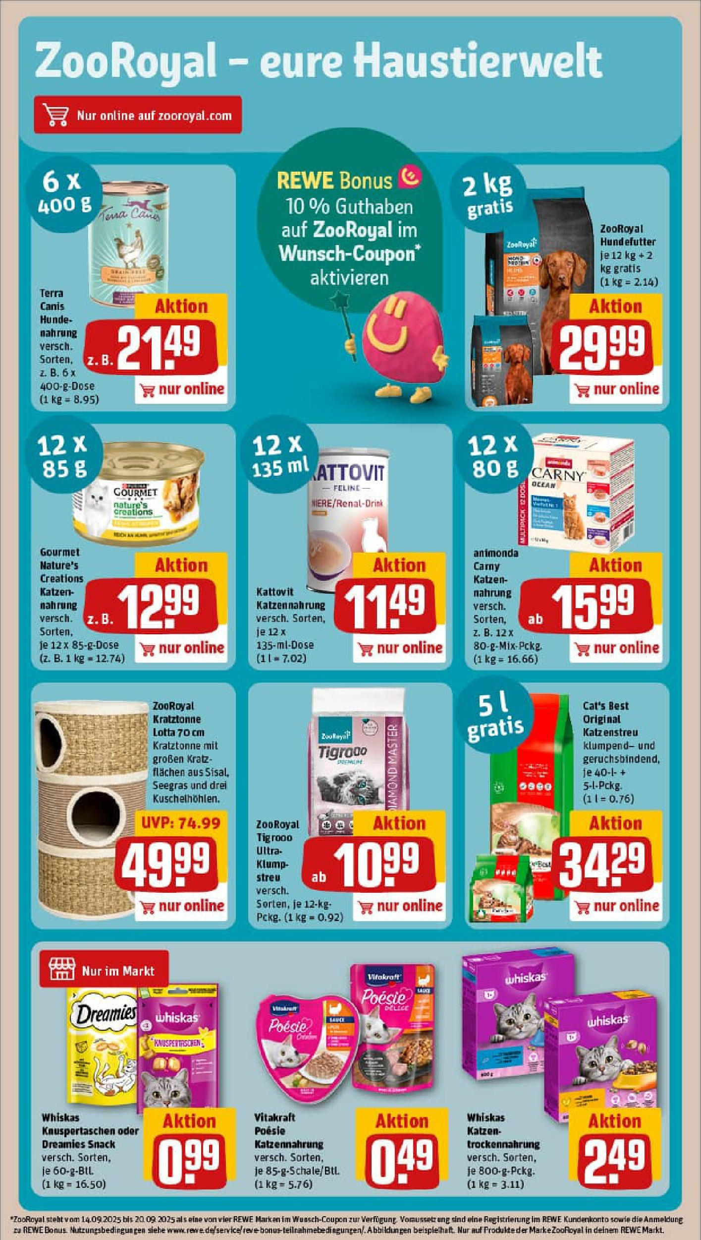 REWE Prospekt ab 14.09.2025 zum Blättern » Angebote | Seite: 21