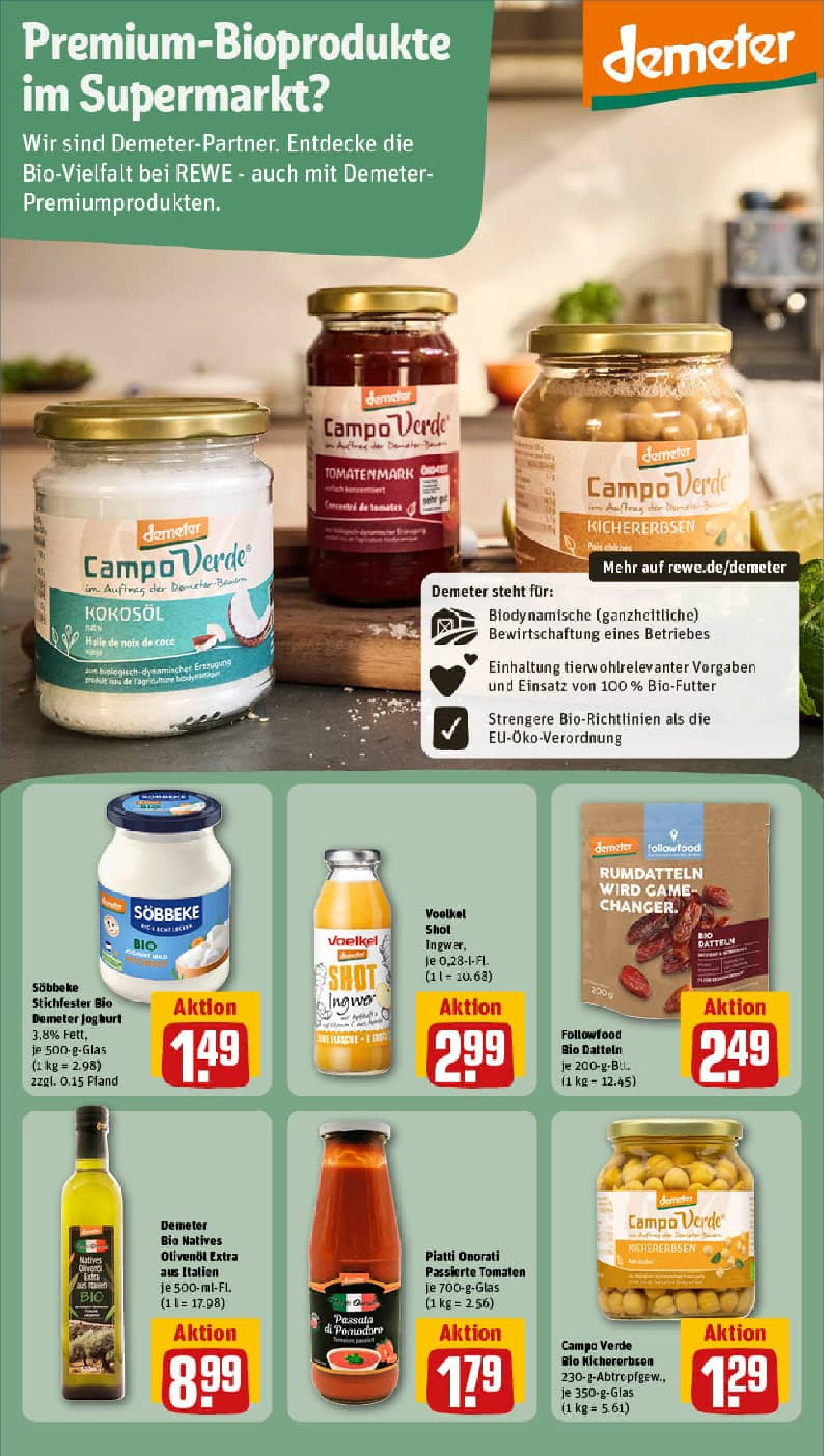 REWE Prospekt ab 14.09.2025 zum Blättern » Angebote | Seite: 20 | Produkte: Joghurt, Olivenol, Tomaten REWE Prospekt ab 14.09.2025 zum Blättern » Angebote | Seite: 20 | Produkte: Joghurt, Olivenol, Tomaten