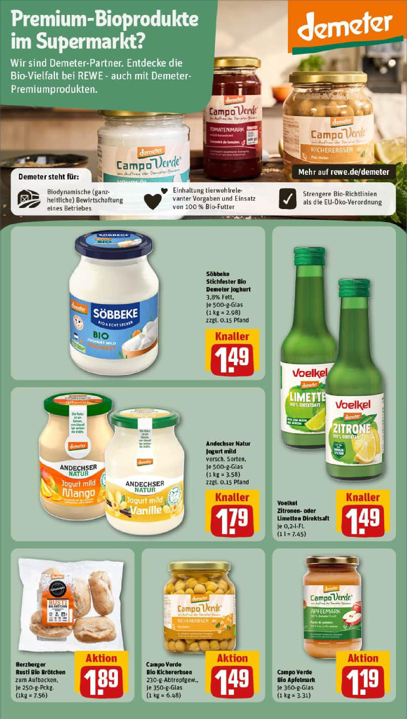 REWE Prospekt ab 14.09.2025 zum Blättern » Angebote | Seite: 22