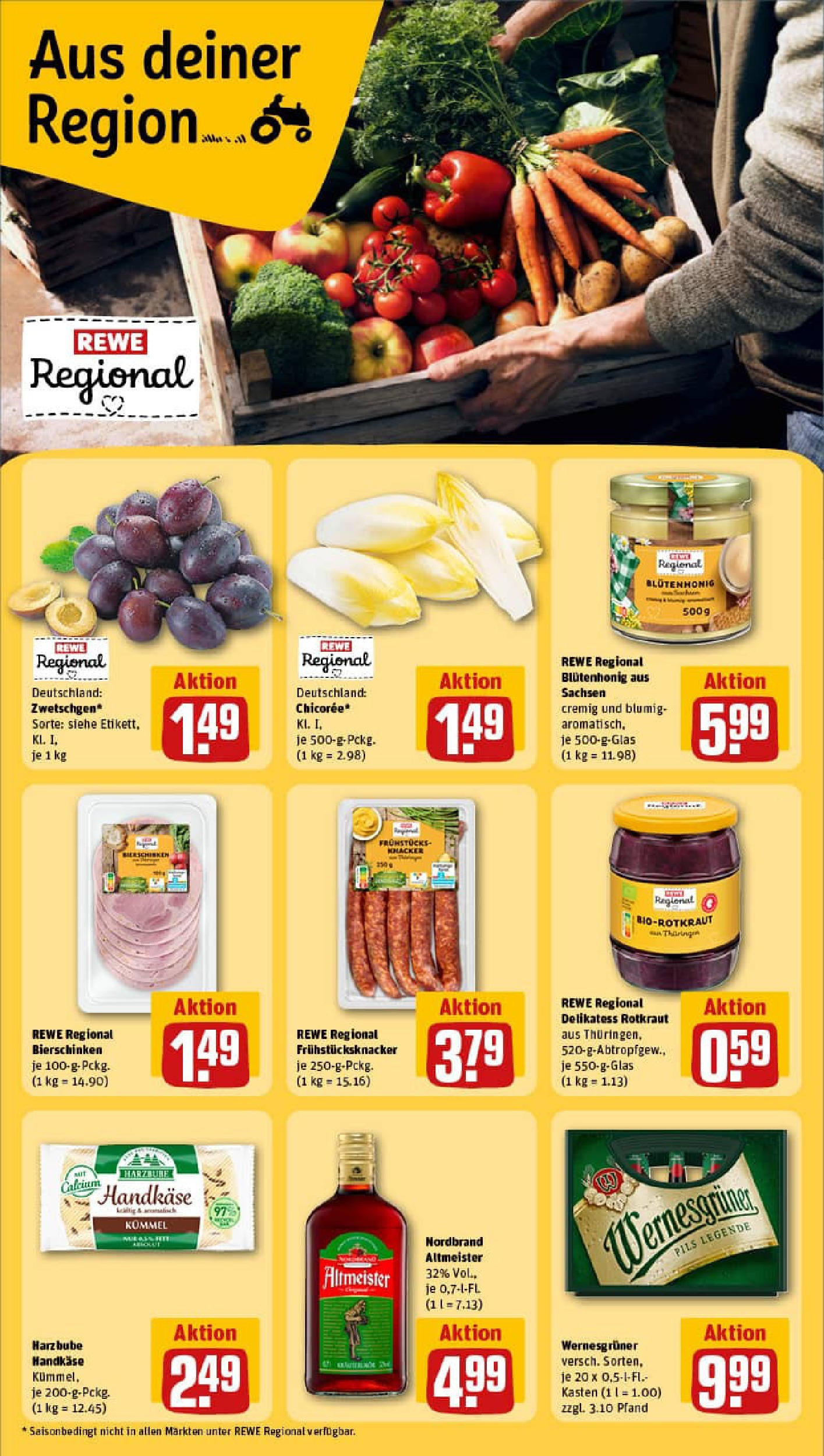REWE Prospekt ab 14.09.2025 zum Blättern » Angebote | Seite: 13