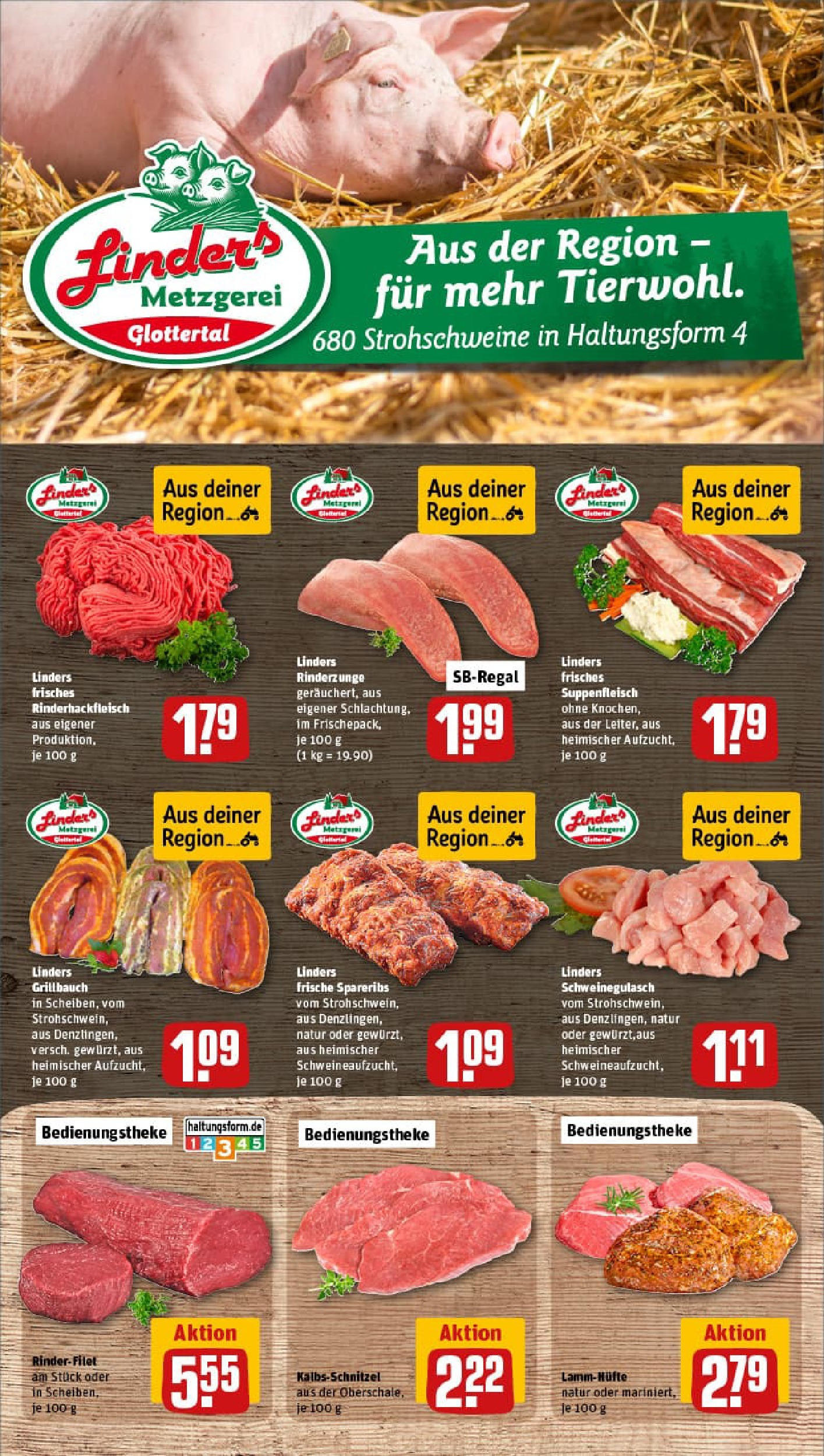 REWE Prospekt ab 14.09.2025 zum Blättern » Angebote | Seite: 8 | Produkte: Schweinegulasch, Rinderfilet, Spare ribs, Suppenfleisch REWE Prospekt ab 14.09.2025 zum Blättern » Angebote | Seite: 8 | Produkte: Schweinegulasch, Rinderfilet, Spare ribs, Suppenfleisch