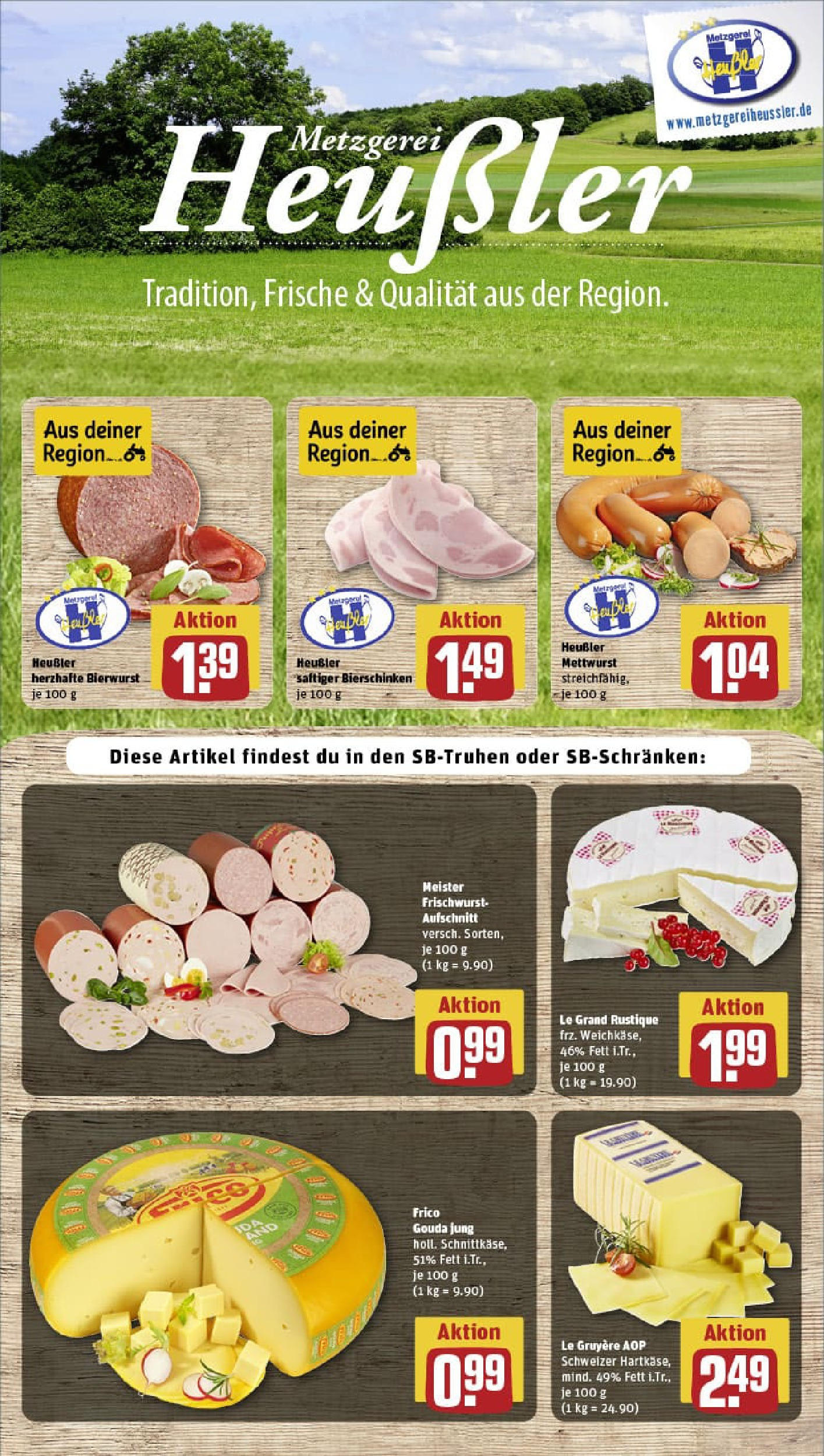REWE Prospekt ab 14.09.2025 zum Blättern » Angebote | Seite: 9 | Produkte: Gouda