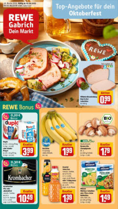 Rewe prospekt Leegebruch	 ab 14.09.2025 gültig
