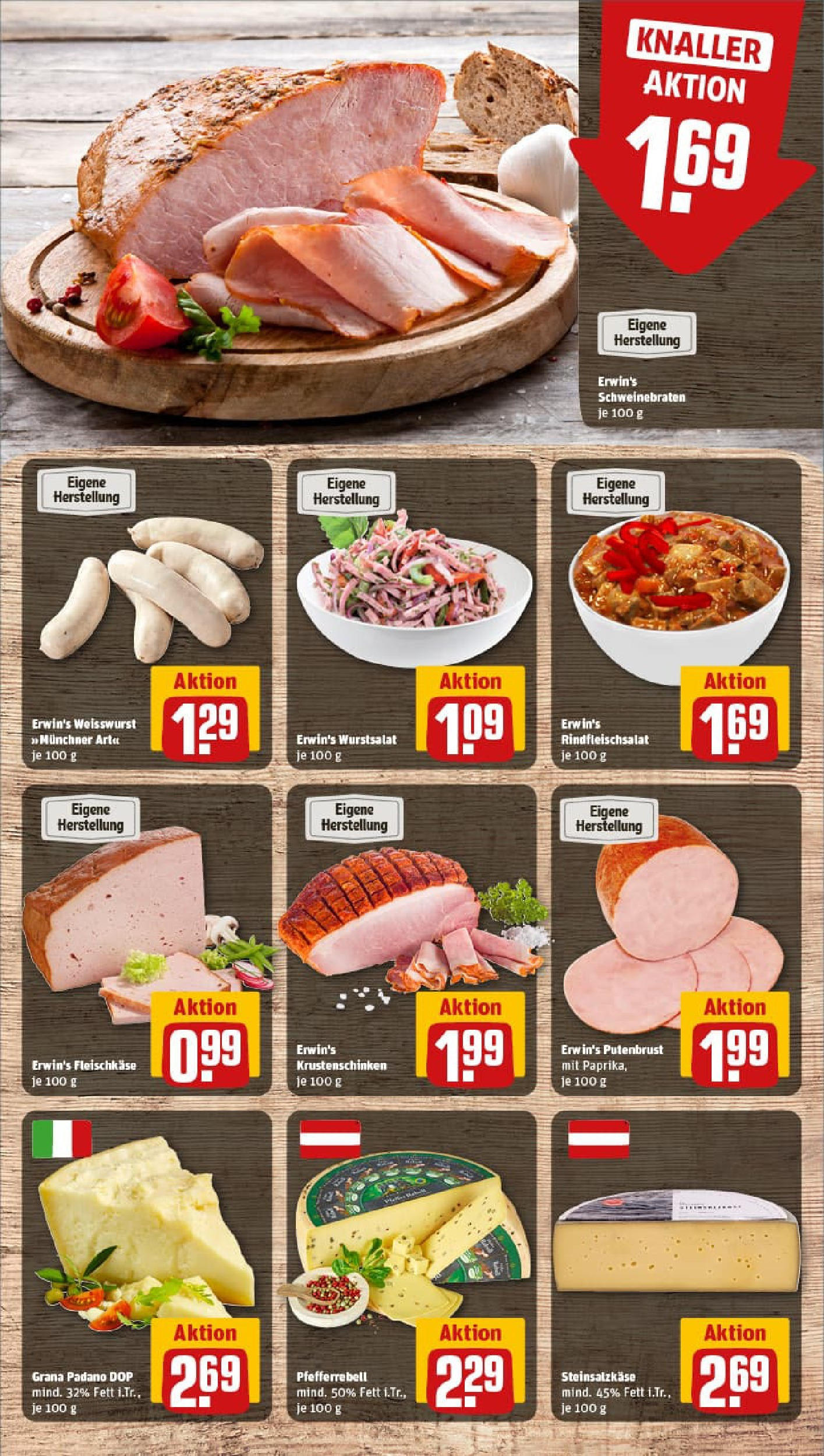 REWE Prospekt ab 14.09.2025 zum Blättern » Angebote | Seite: 9 | Produkte: Weißwurst REWE Prospekt ab 14.09.2025 zum Blättern » Angebote | Seite: 9 | Produkte: Weißwurst